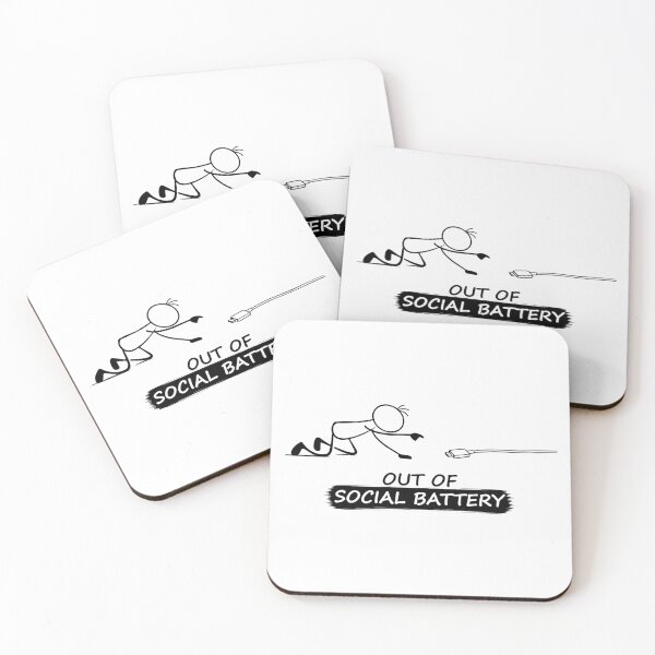 Item preview, Out of Social Battery Recharge Mode designed and sold by Pebl-Co.