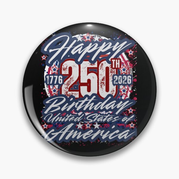 Item preview, Happy 250th Birthday USA — 1776 to 2026 America 250 Patriotic Celebration Design designed and sold by GFamilyC.