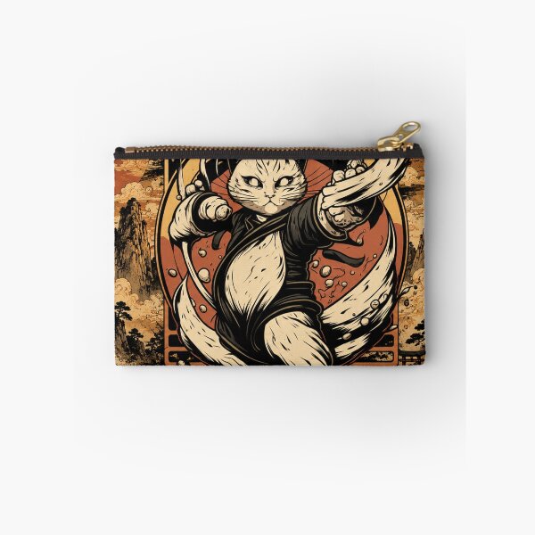Item preview, Funny Kung Fu Cat designed and sold by Fei Long Design Hub.