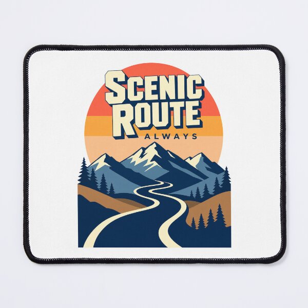 Item preview, Scenic Route Always Adventure designed and sold by pirminio.