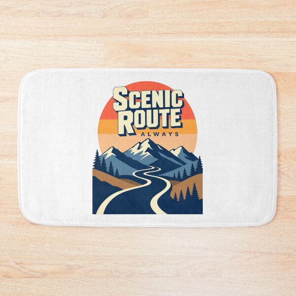 Item preview, Scenic Route Always Adventure designed and sold by pirminio.