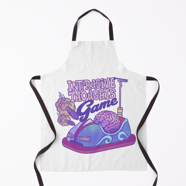 Item preview, Funny Overthinker Mental Anxiety Humor Bumper Car designed and sold by AdelArtworks.