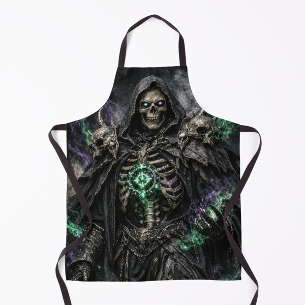 Item preview, Grim Reaper Necromancer | Dark Fantasy Gothic Death Lord designed and sold by DrakariArt.