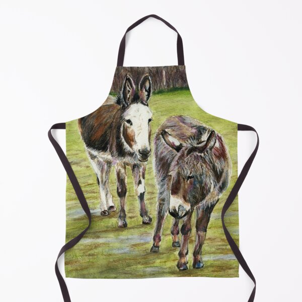Item preview, Derek and Dolly the Donkeys at Woodlands Animal Sanctuary designed and sold by LymphomaLass.