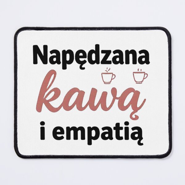 Item preview, Napędzana Kawą i Empatią – Koszulka dla Pielęgniarki | Prezent Medyczny | Motyw Opieki i Troski designed and sold by MariMarArt.