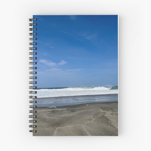 Item preview, Bright turquoise wave crest on the ocean beach designed and sold by Art of Momenz.