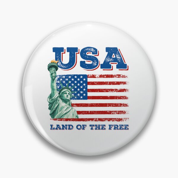 Item preview, USA - LAND OF THE FREE designed and sold by CoolVibeStudio.