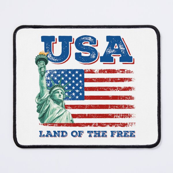 Item preview, USA - LAND OF THE FREE designed and sold by CoolVibeStudio.