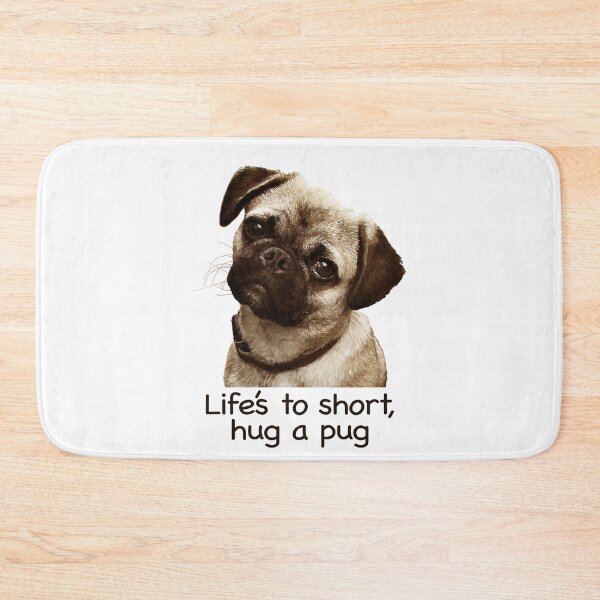 Item preview, Lifes too short hug a pug Proceeds go to animal charities rescues designed and sold by AnimalFriends1.