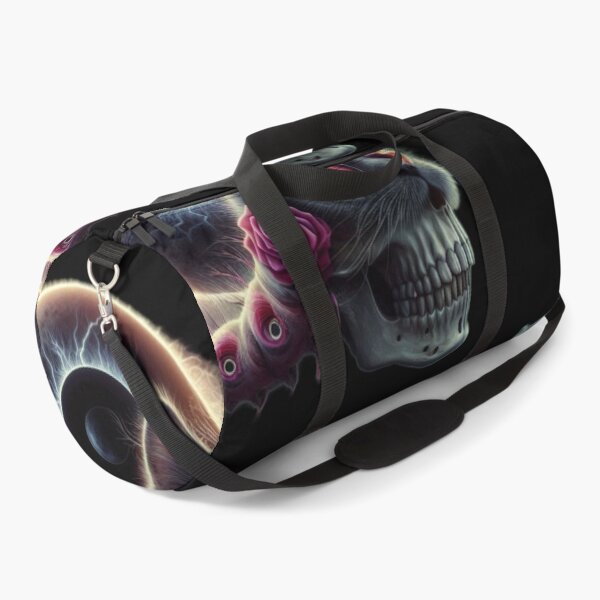 Item preview, The Eyeball Eclipse – Creepy Cute Skull Cat Caterpillar designed and sold by LujziWorld.