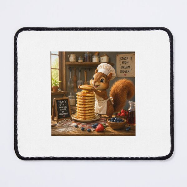 Item preview, Squirrel Pancake Tower - Stack It High designed and sold by QuirkNest Studio .