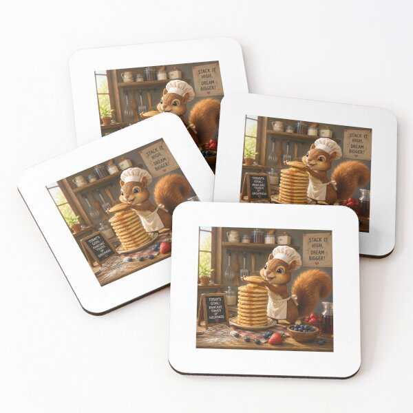 Item preview, Squirrel Pancake Tower - Stack It High designed and sold by QuirkNest Studio .