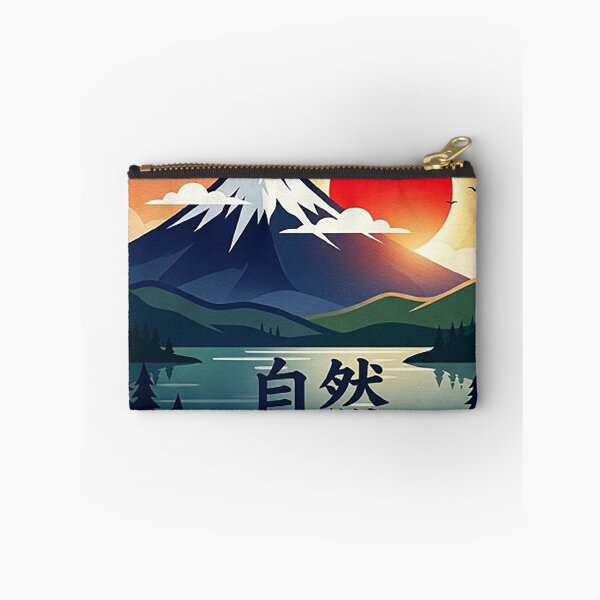 Item preview, Mount Fuji and Rising Sun – Japanese Nature Art designed and sold by Dogandesighn.