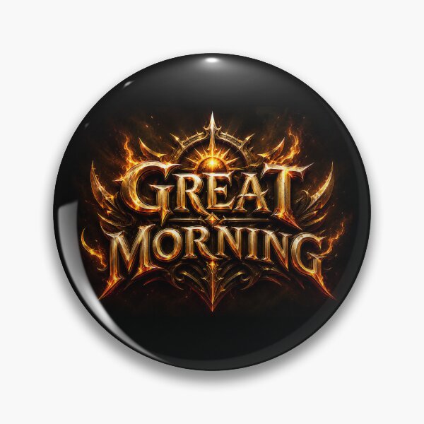 Item preview, Inferno Dawn Great Morning designed and sold by BlissBlvdShop.