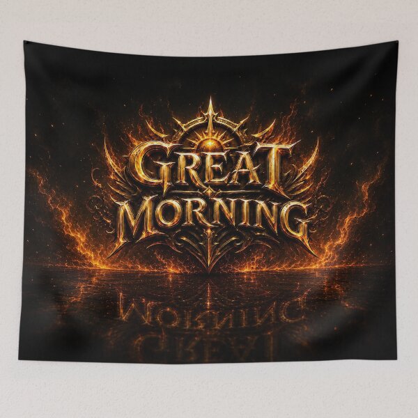 Item preview, Inferno Dawn Great Morning designed and sold by BlissBlvdShop.