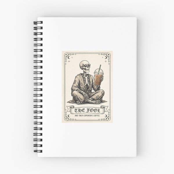 Item preview, The Fool & Iced Coffee Tarot designed and sold by ricopanda.