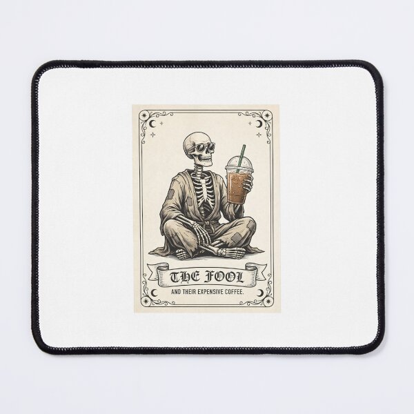 Item preview, The Fool & Iced Coffee Tarot designed and sold by ricopanda.