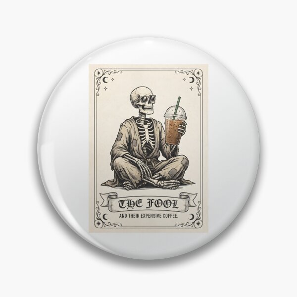 Item preview, The Fool & Iced Coffee Tarot designed and sold by ricopanda.