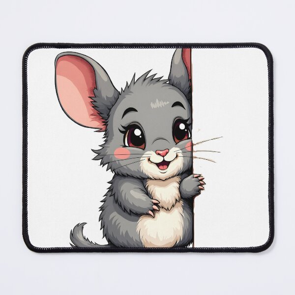 Item preview, Cute Peeking Chinchilla designed and sold by MKDSN.