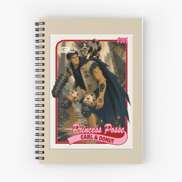 Item preview, Trading Card #001: Princess Posse - Carl & Donut | Dungeon Crawler Carl Fan Design designed and sold by SupportClassSavage.