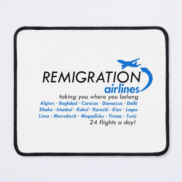Item preview, Remigration Airlines designed and sold by PuzzlingStuff.