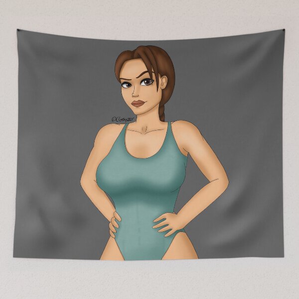 Item preview, Lara Croft [Swimsuit] [No background] designed and sold by CGrayzer-Art.