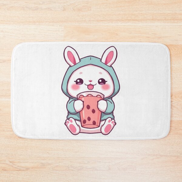 Item preview, Cute Bunny with Boba | Kawaii Rabbit Gift designed and sold by Stylestickers55.