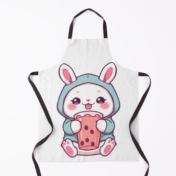 Item preview, Cute Bunny with Boba | Kawaii Rabbit Gift designed and sold by Stylestickers55.