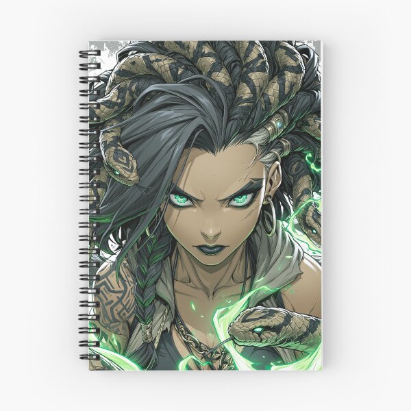 Item preview, Venom Medusa Queen Dark Fantasy Serpent Goddess designed and sold by MythicMood.