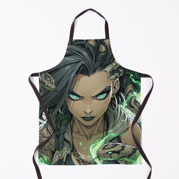 Item preview, Venom Medusa Queen Dark Fantasy Serpent Goddess designed and sold by MythicMood.