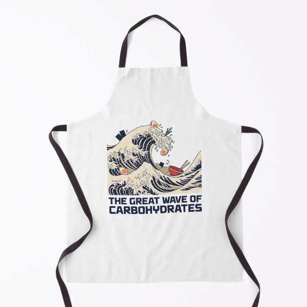 Item preview, The Great Wave of Carbs designed and sold by ricopanda.