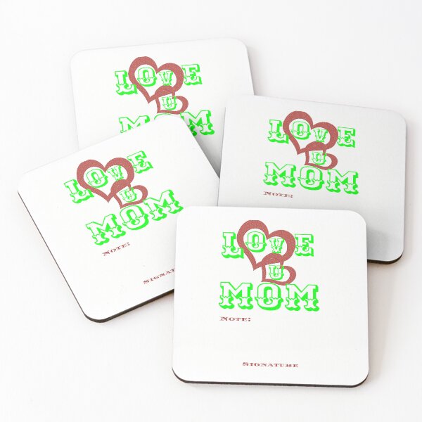 Item preview,  LOVE YOU ❤️ MOM ❤️  SIGNATURE STYLE designed and sold by UNIQUE+   DESIGN.