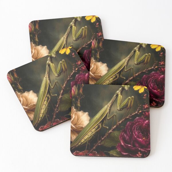 Item preview, Praying Mantis in Bloom designed and sold by VelarisMoon.
