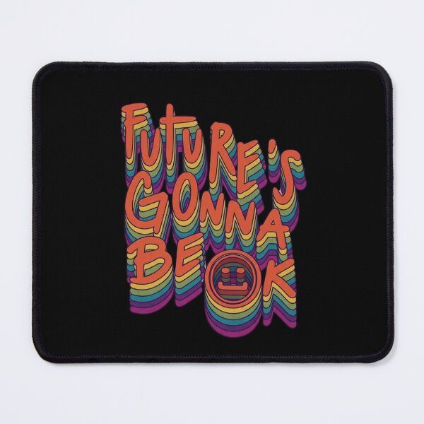 Item preview, Future's Gonna Be OK Retro Typography designed and sold by creativerooney.