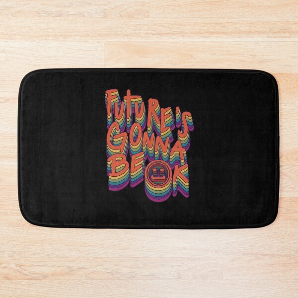 Item preview, Future's Gonna Be OK Retro Typography designed and sold by creativerooney.