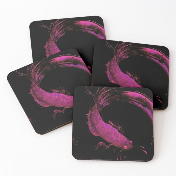 Item preview, Violet luminous Betta fish with dark black background  designed and sold by Never seen before .