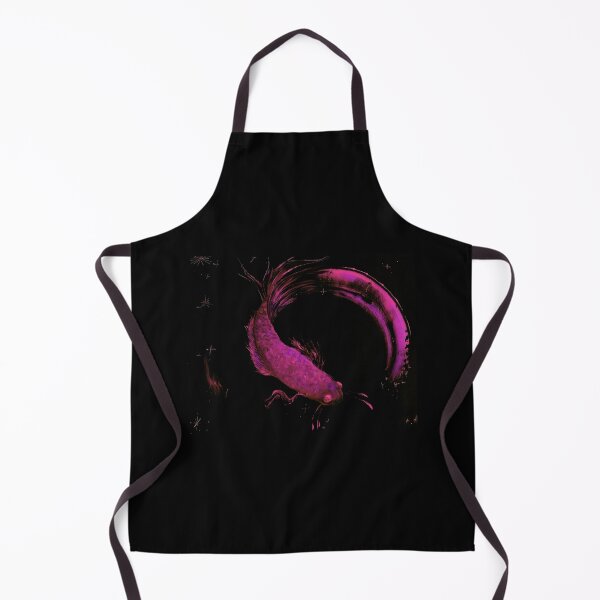 Item preview, Violet luminous Betta fish with dark black background designed and sold by Never seen before .