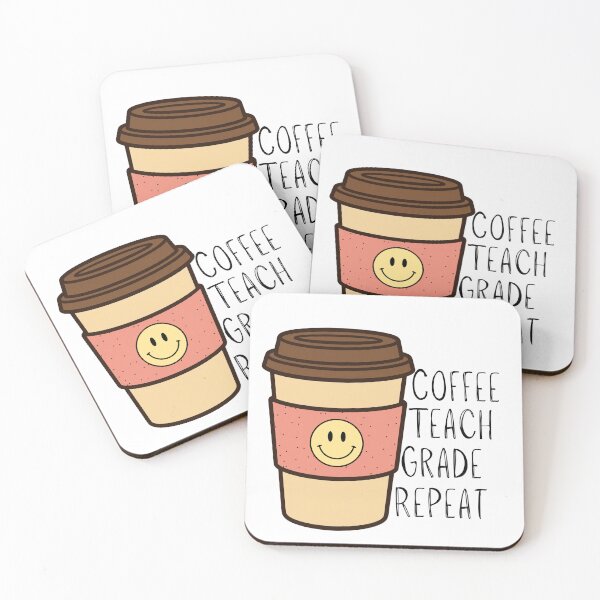 Item preview, Coffee, Teach, Grade, Repeat designed and sold by Kingky14.