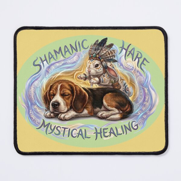 Item preview, Shamanic Hare: Mystical Healing designed and sold by Finding Source Designs.