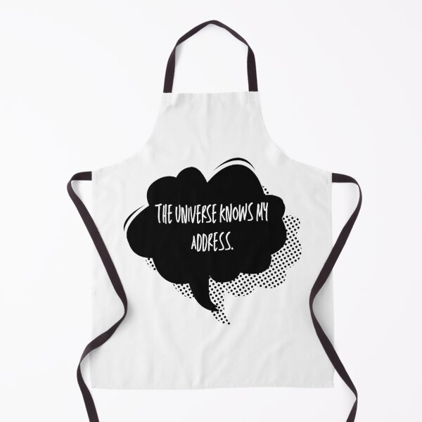 Item preview, Thoughts in a comic strip: The universe knows my address designed and sold by infinitearte.