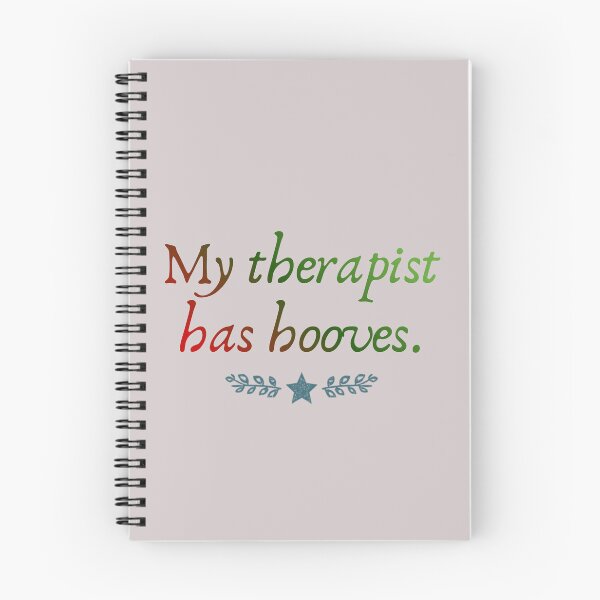 Item preview, My therapist has hooves designed and sold by 3Hoofprints.