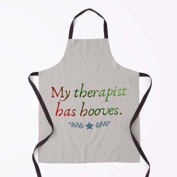 Item preview, My therapist has hooves designed and sold by 3Hoofprints.