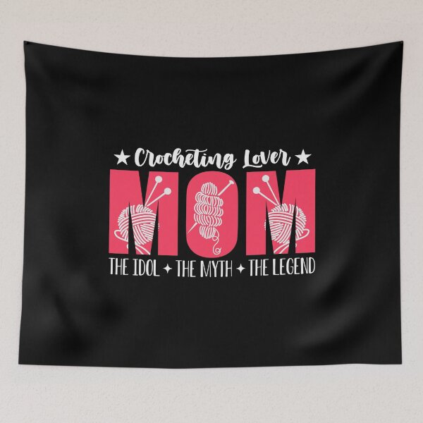 Item preview, Crocheting Lover Mom The Idol The Knitting Lover designed and sold by tshirtconcepts.