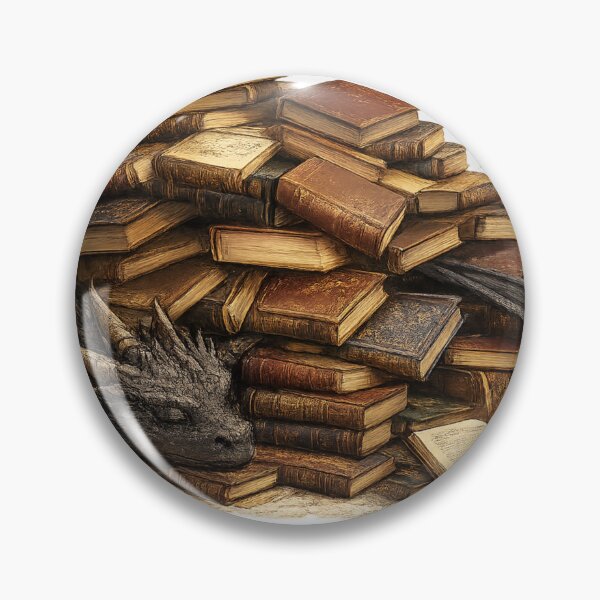 Item preview, Fantasy dragon with books designed and sold by DreamCloths12.