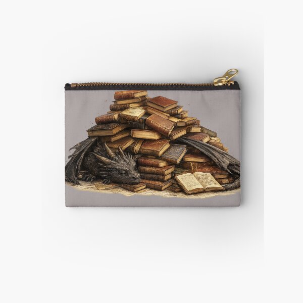 Item preview, Fantasy dragon with books designed and sold by DreamCloths12.