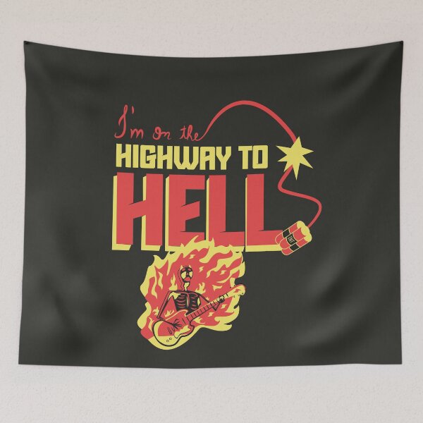 Item preview, HIGHWAY TO HELL designed and sold by beboplab.