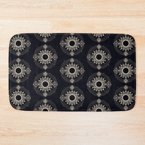 Item preview, Celestial Eclipse Mandala – Mystical Cosmic Design designed and sold by Dogandesighn.