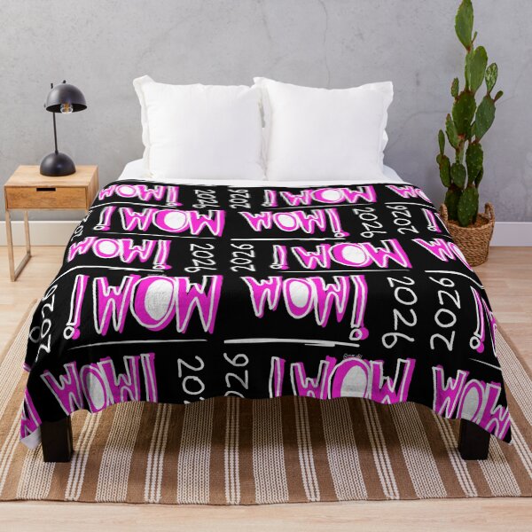 Item preview, WOW text design designed and sold by Mermaso Art.