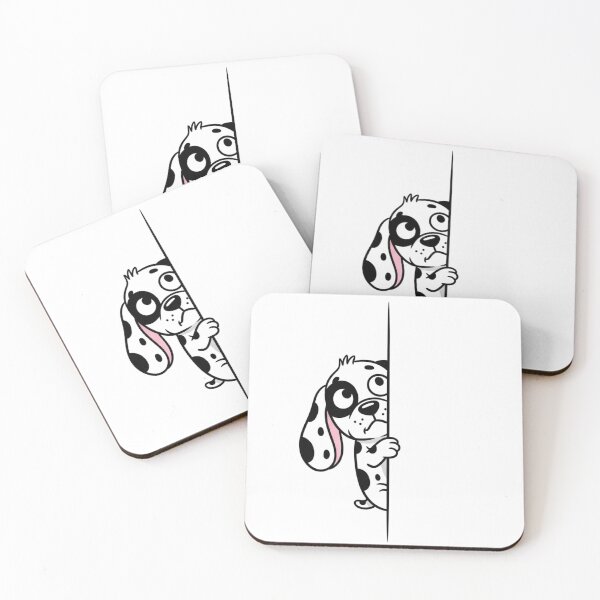 Item preview, Cute Dalmatian Puppy Peeking designed and sold by MKDSN.