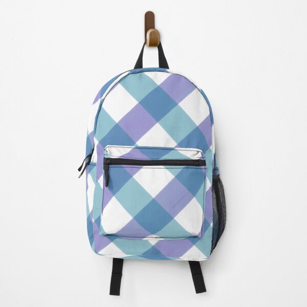Item preview, Watercolor checked patterns- Blue & Purple  designed and sold by Pattern Pie.
